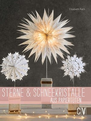 cover image of Sterne & Schneekristalle aus Papiertüten